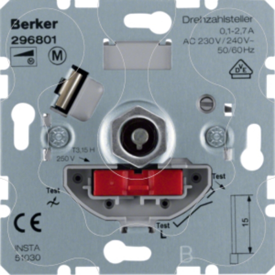 Imagem de Controlo de velocidade, 0,1-2,7A 230V