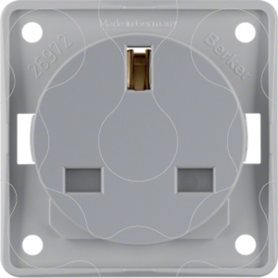 Imagem de Integro - tomada 2P+T BS, cinzento mt
