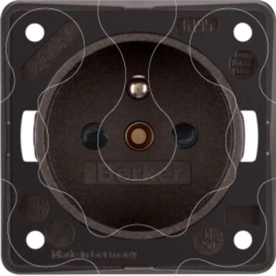 Imagem de Integro - tomada 2P+T FR obtur, cast mt