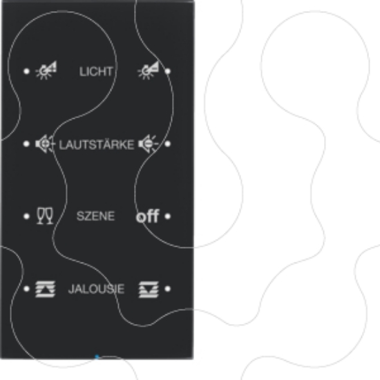 Imagem de Touch Sensor R.3 x4 pers., vidro preto