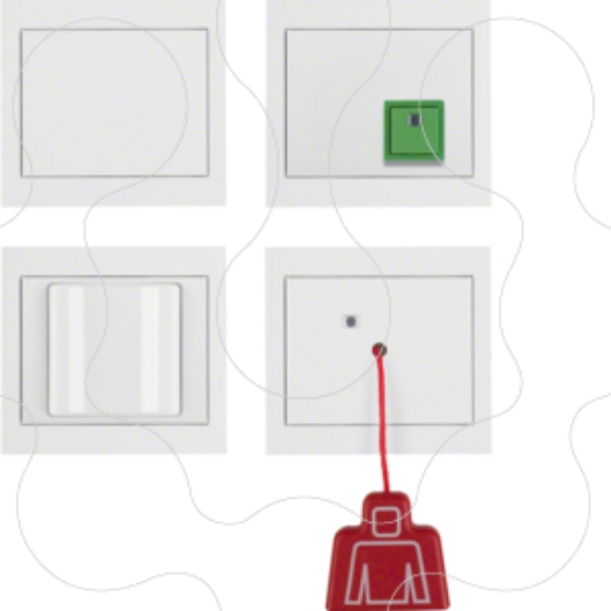 Imagem de K.1 - Kit chamada emerg., monobl, branco