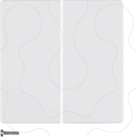 Imagem de Q.x - tecla quad KNX RF, branco