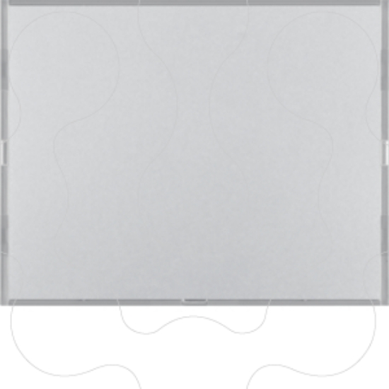 Imagem de BP KNX K.x 1 tecla Easy p-etiq, alu