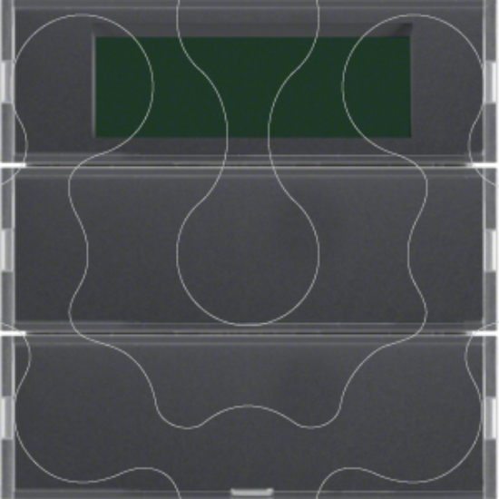 Imagem de S.1/B.x  - BP KNX 2 tec+termst., ant alu