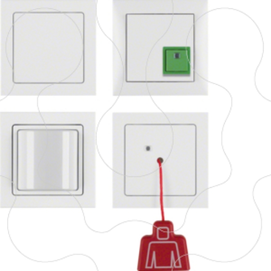 Imagem de Q.3 - Kit chamada emerg., monobl, branco