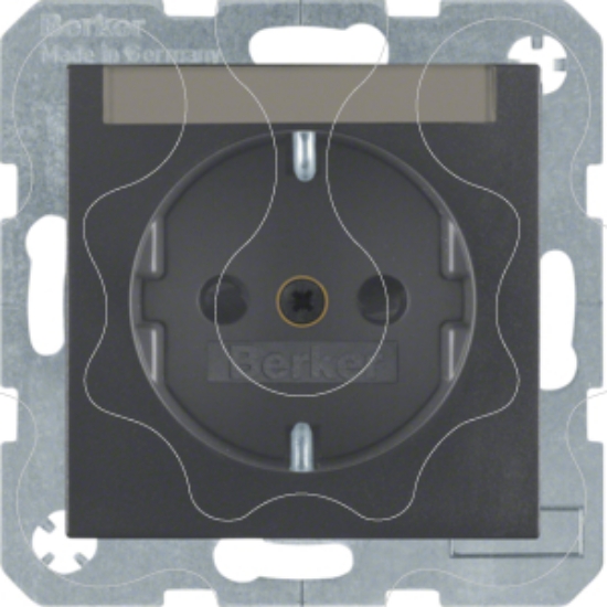 Imagem de S.1/B.x - Schuko p.etiq. obtur., antr mt