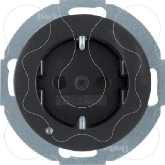 Imagem de R.x - Schuko c/LED orient., preto