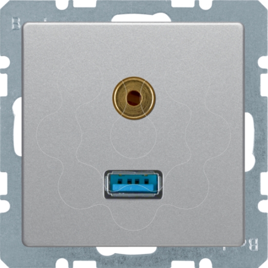 Imagem de Q.x - USB / jack 3.5mm, alumínio