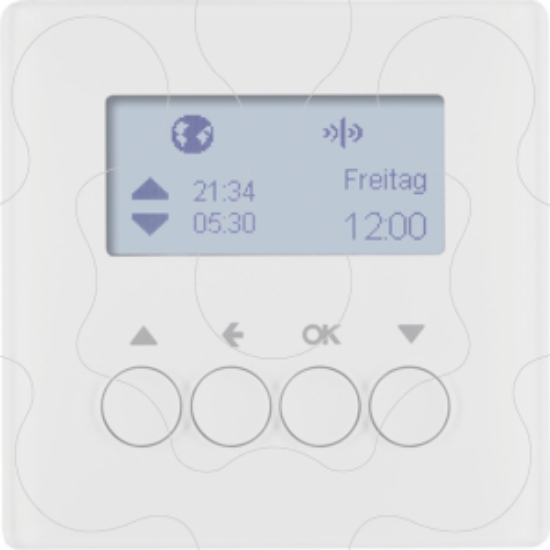 Imagem de Q.x - progr. hor. est. KNX RF, br