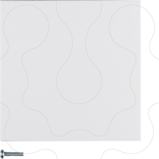 Imagem de S.1/B.x - tecla simples KNX RF, br mate