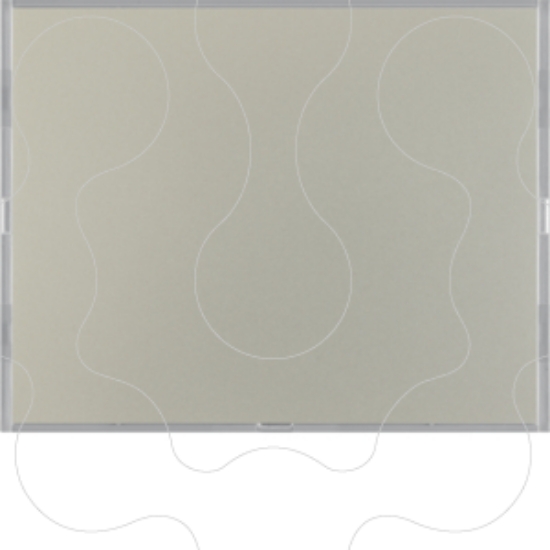 Imagem de BP KNX K.x 1 tecla Easy p-etiq, inox