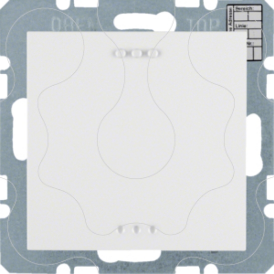 Imagem de Sensor KNX CO2, Tª e humid., S/B branco