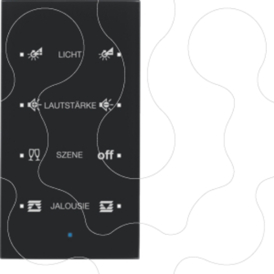 Imagem de TS Sensor - tecla x4 pers.c/BCU, vdr prt