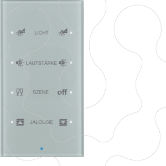 Imagem de TS Sensor - tecla x4 pers.c/BCU, vdr alu