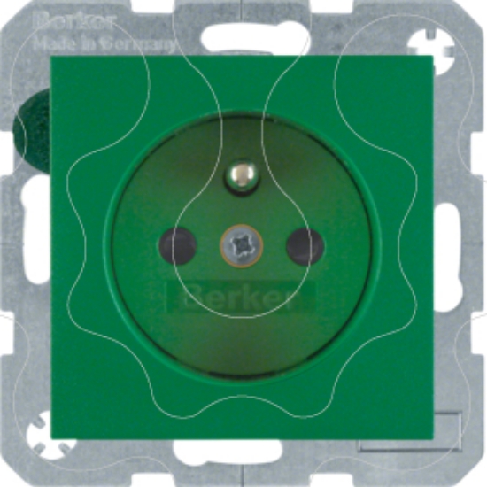 Imagem de S.1/B.x - tomada FR obturad., verde mt