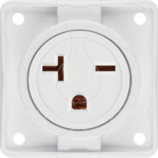 Imagem de Integro - tomada NEMA 6-20R, branco