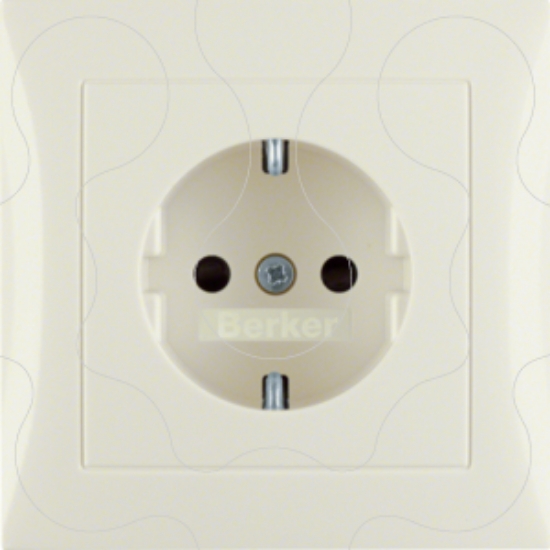 Imagem de S.1/B.x - Schuko monob. obtur, creme