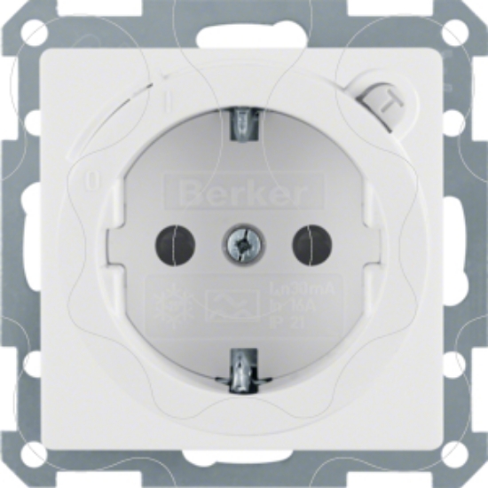 Imagem de Q.x - Schuko diferenc. 30mA, branco