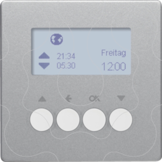 Imagem de Q.x - progr. hor. est. KNX RF, alumínio