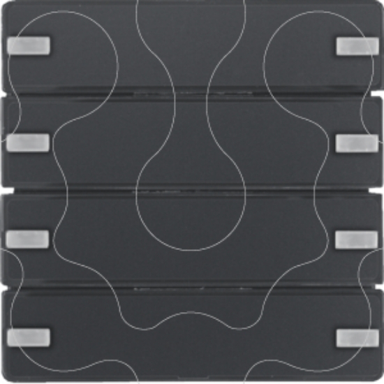 Imagem de BP KNX Q.x 4 teclas Easy p-etiq, antr