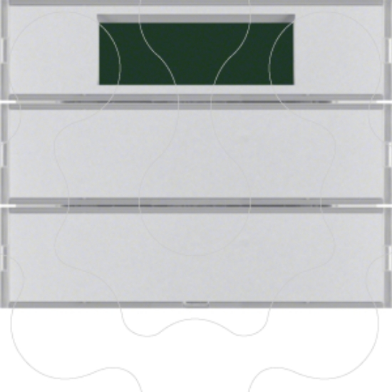 Imagem de K.1/K.5  - BP KNX 2 tec+termst., alum