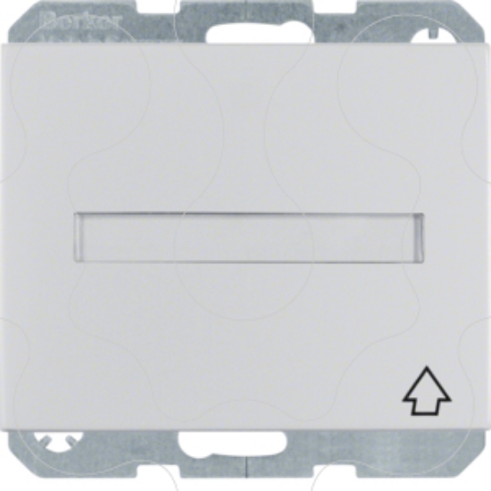 Imagem de K.1/K.5 - Schuko tampa obtr. p.-etq, alu