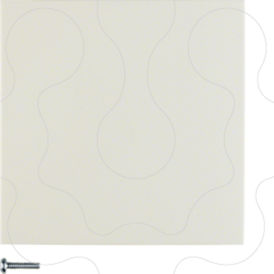 Imagem de S.1 - tecla simples KNX RF, creme