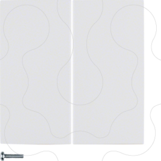 Imagem de S.1/B.3/B.7 - tecla dupla, branco