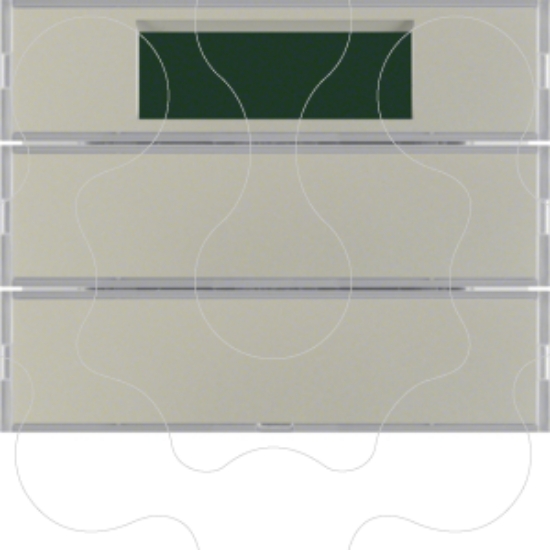 Imagem de K.1/K.5  - BP KNX 2 tec+termst., inox