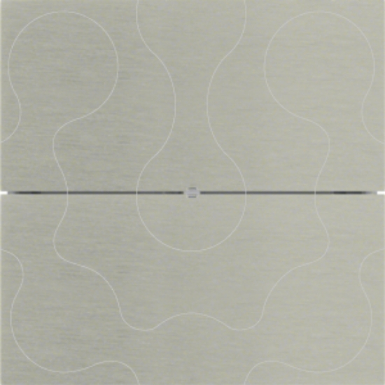 Imagem de B.IQ - BP KNX 2 teclas Comf, inox