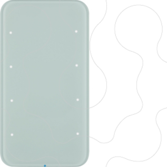 Imagem de Touch Sensor R.1 x4, vidro branco
