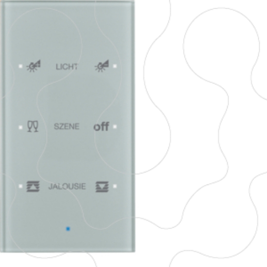 Imagem de TS Sensor - tecla x3 pers.c/BCU, vdr alu