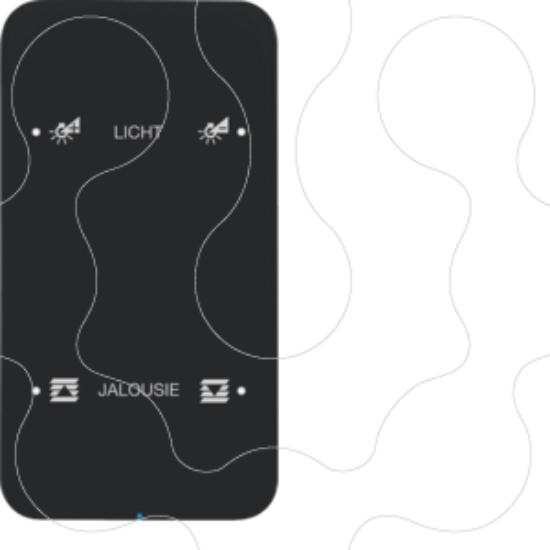 Imagem de Touch Sensor R.1 x2 pers., vidro preto
