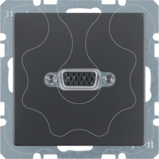 Imagem de Q.x - tomada VGA, antracite