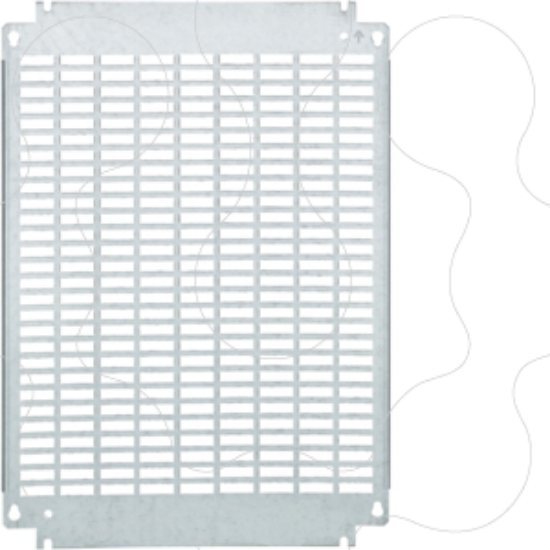 Imagem de Platina metálica perf. a.500 l.400