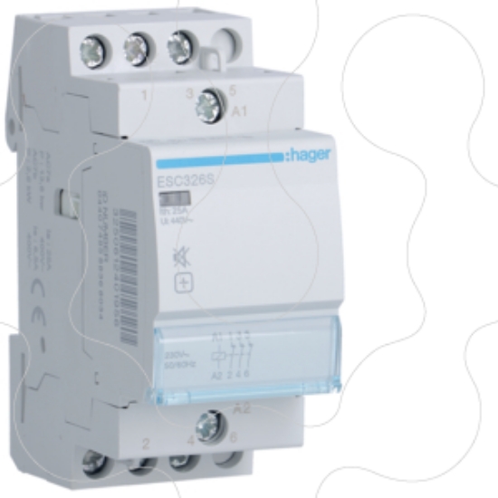 Imagem de Contactor silencioso 25A, 3NF, 230V
