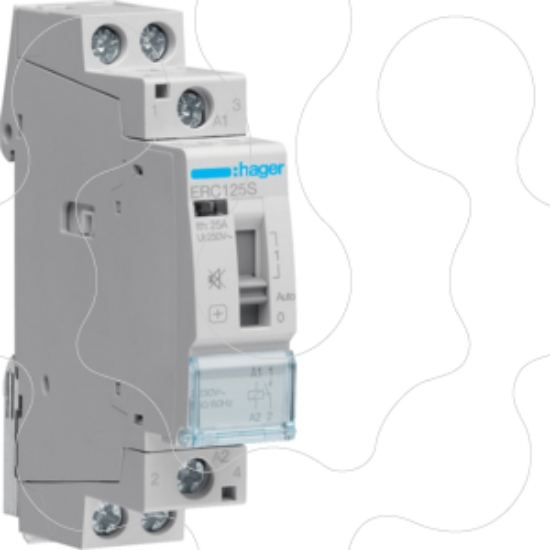 Imagem de Contactor silencioso manu 25A, 1NA, 230V