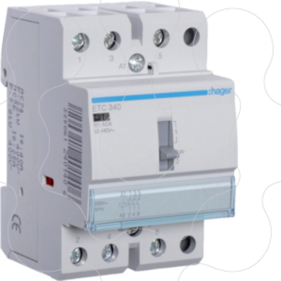 Imagem de Contactor dia/noite 40A, 3NA, 230V 3M