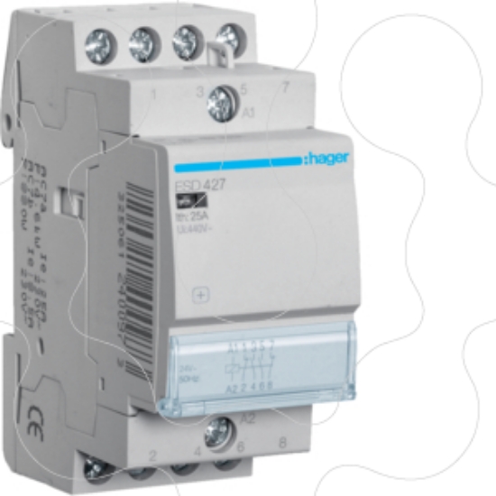 Imagem de Contactor 25A, 2NA+2NF, 24V 2M
