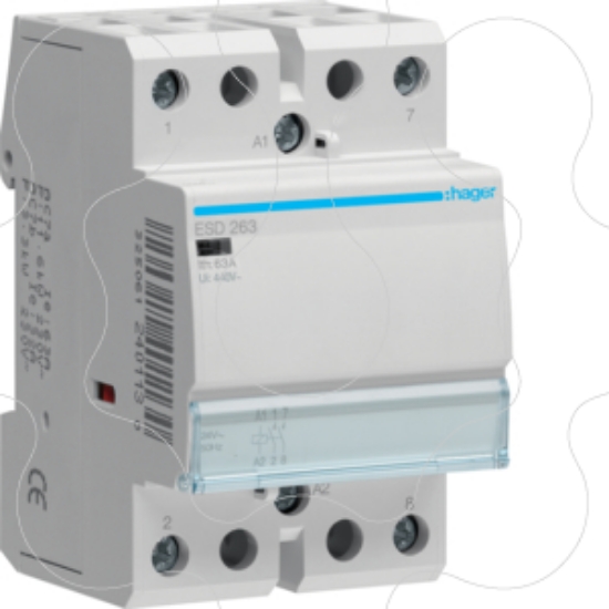 Imagem de Contactor 63A, 2NA, 24V 3M