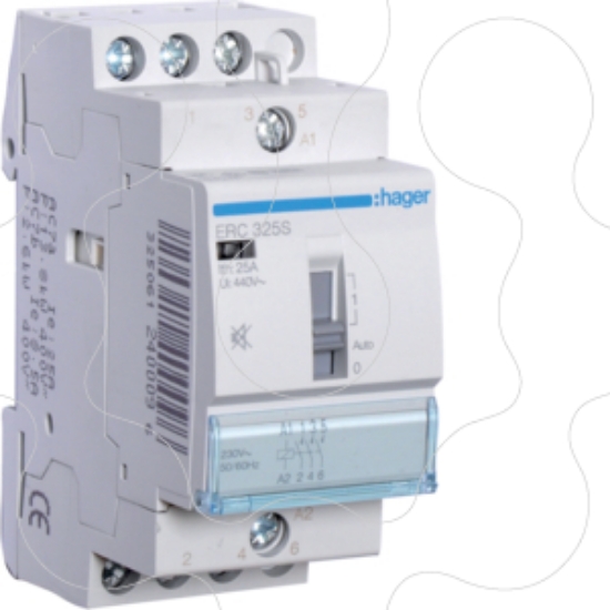 Imagem de Contactor silencioso manu 25A, 3NA, 230V