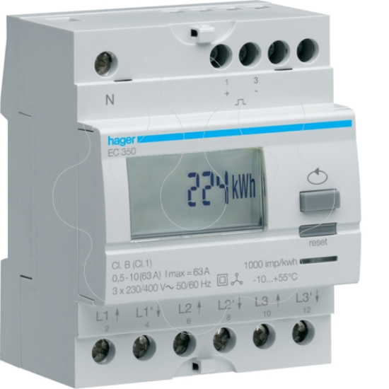 Imagem de Cont. energia trif. directo 63A