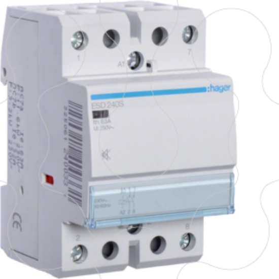 Imagem de Contactor silencioso 40A, 2NA, 24V 3M