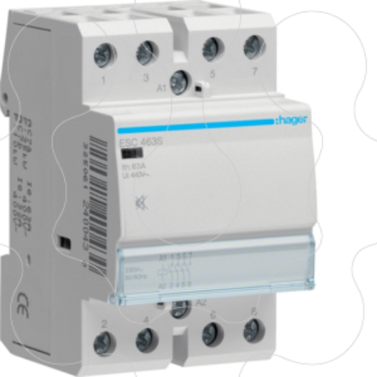 Imagem de Contactor silencioso 63A, 4NA, 230V 3M