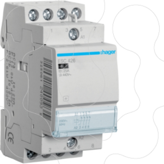 Imagem de Contactor 25A, 4NF, 230V 2M