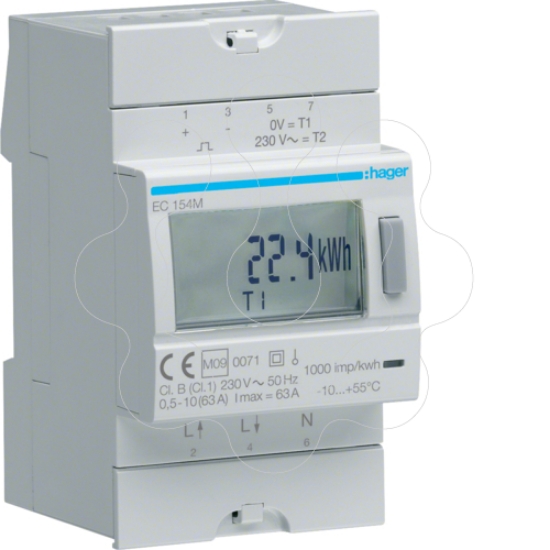 Imagem de Cont. energia mono. directo 63A MID