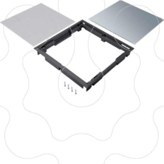 Imagem de Tampa cega Quadr 294x294 5mm Pret