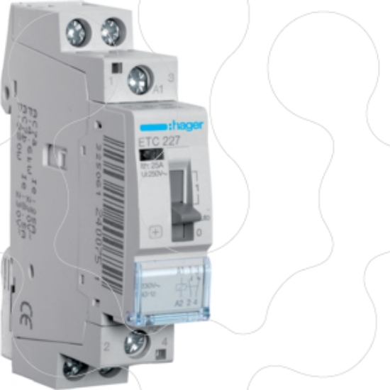 Imagem de Contactor dia/noite 25A, 1NA+1NF, 230V