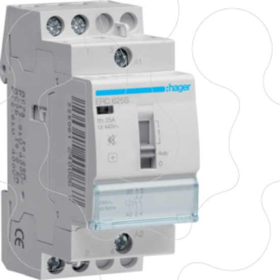 Imagem de Contactor silenc manu 25A, 2NA, 230V, 2M
