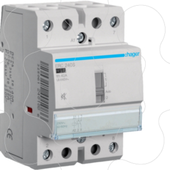 Imagem de Contactor silencioso manu 40A, 2NA, 230V